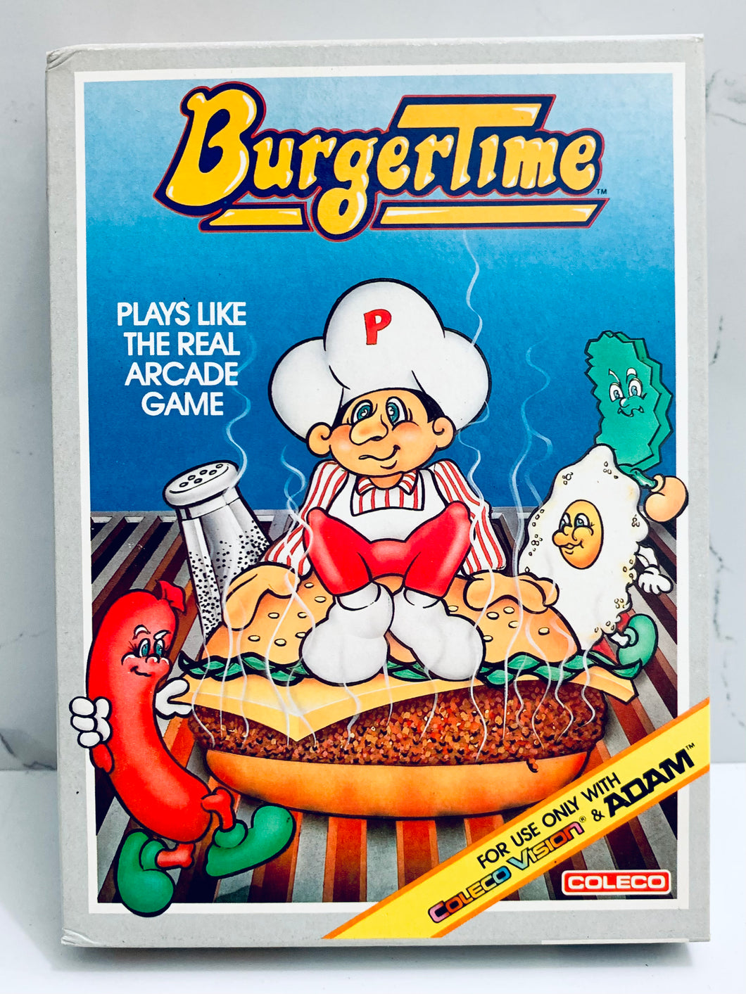 BurgerTime - Colecovision - ADAM - NTSC - Brand New