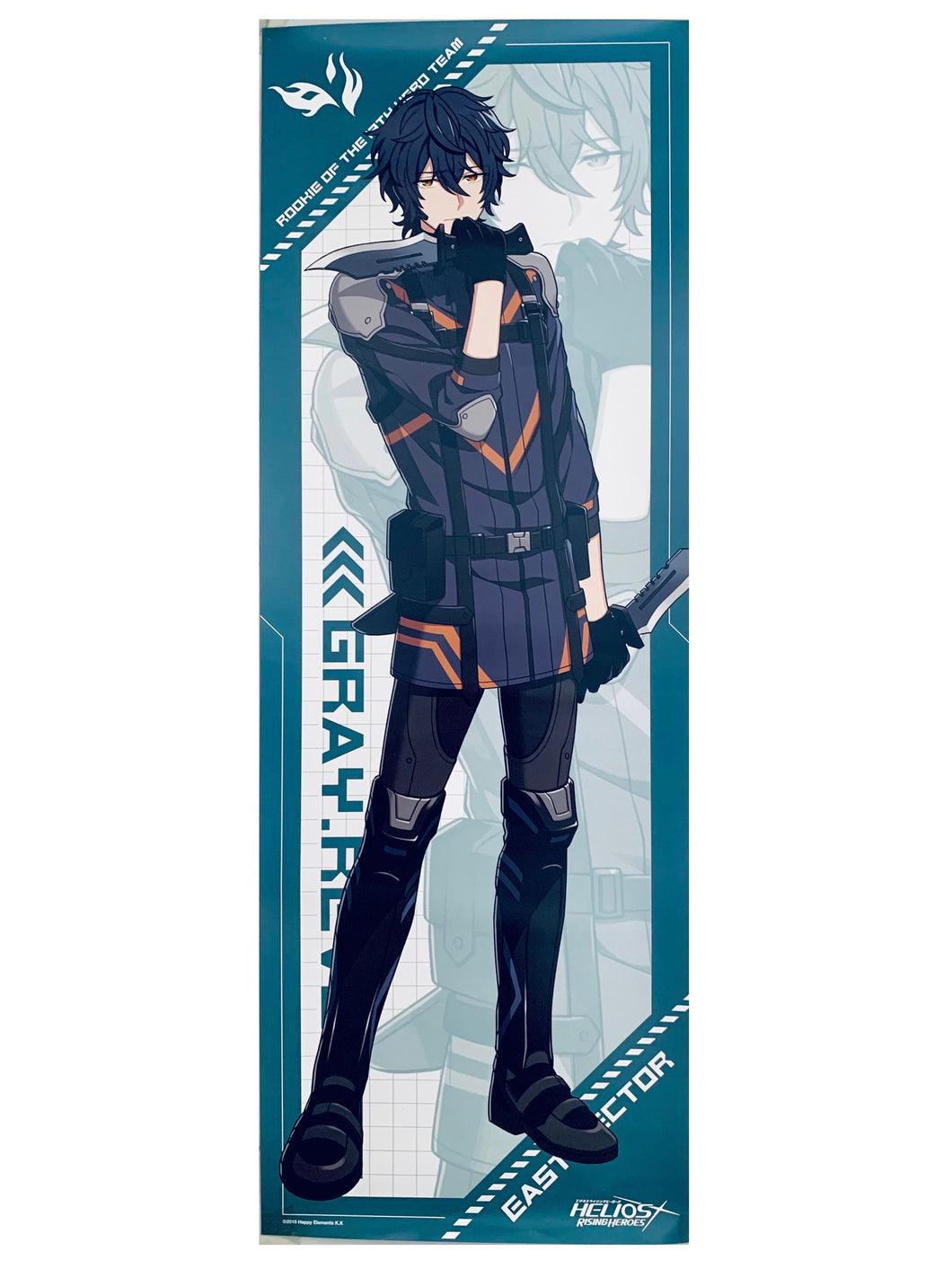 Helios Rising Heroes - Gray Reverse - Chara Poster Collection Vol.1 - Stick Poster