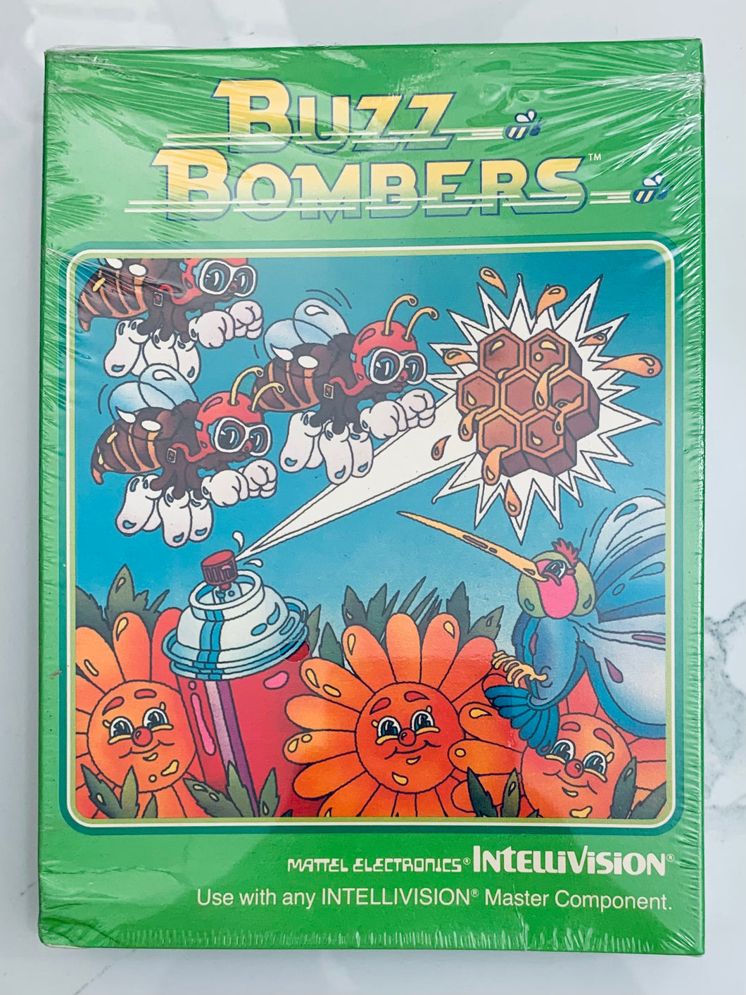 Buzz Bombers - Mattel Intellivision - NTSC - Brand New
