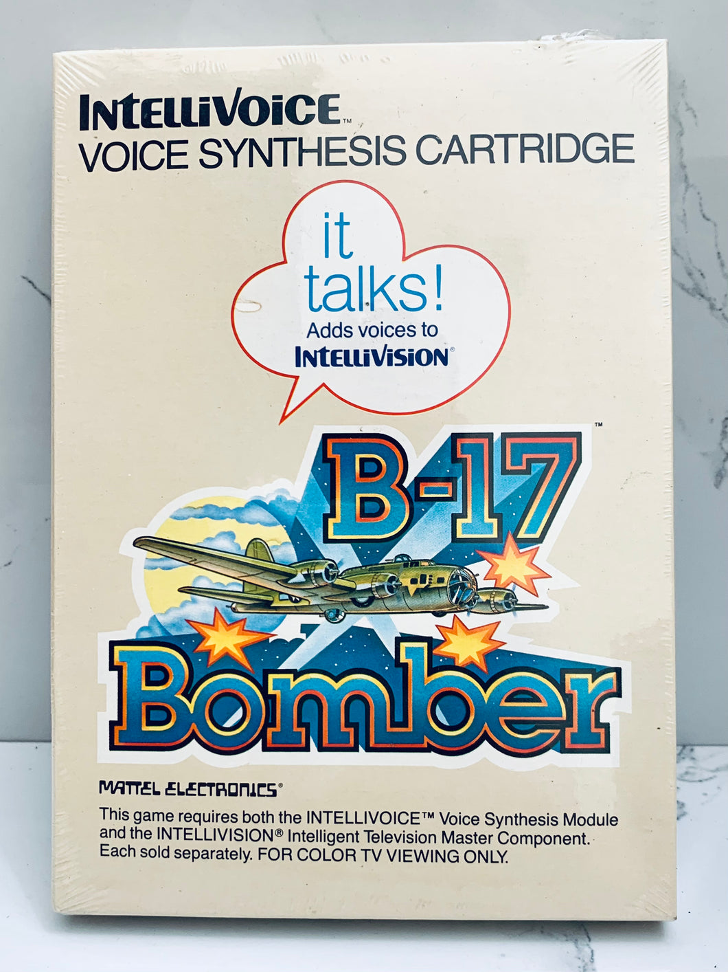 B-17 Bomber - Mattel Intellivision - NTSC - Brand New