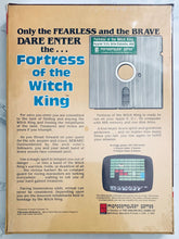Cargar imagen en el visor de la galería, Fortress of the Witch King - Apple II/II+/IIe/IIc - Diskette - NTSC - Brand New
