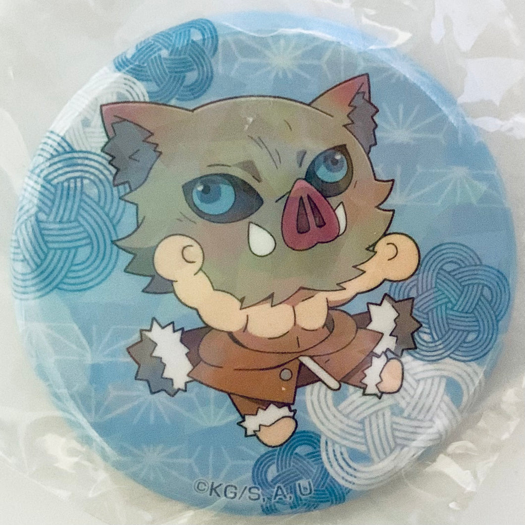 Kimetsu no Yaiba - Hashibira Inosuke - Eformed Paja Chara Can Badge Vol.4