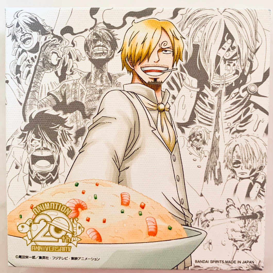 One Piece - Sanji - Canvas Board - Ichiban Kuji OP Takumi no Keifu - Sumishiki Kai Gi (H Prize)