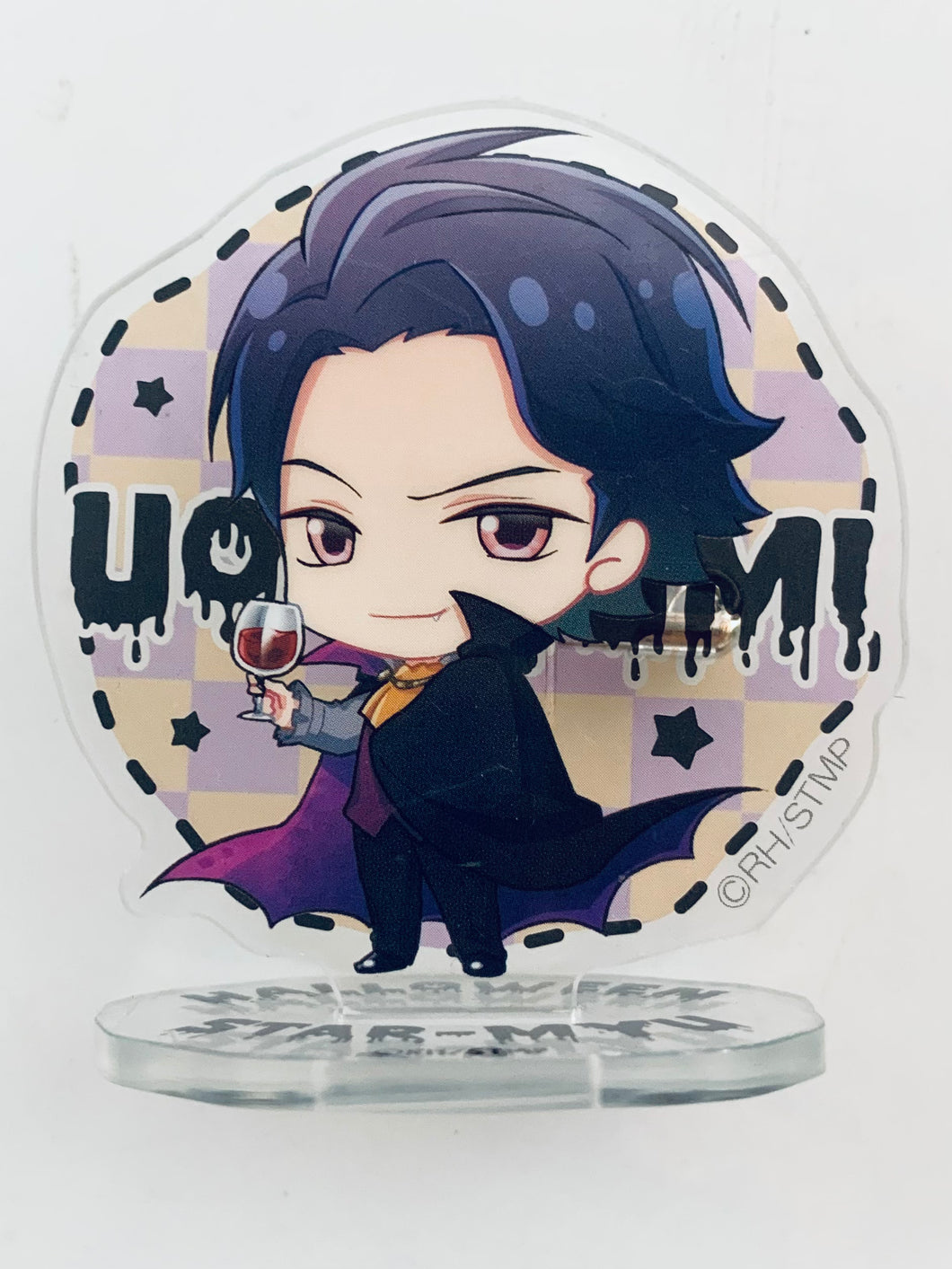 High School Star Musical - Uozumi Asaki - Ayanagi Gakuen Halloween Party 2018 Trading Acrylic Stand Badge