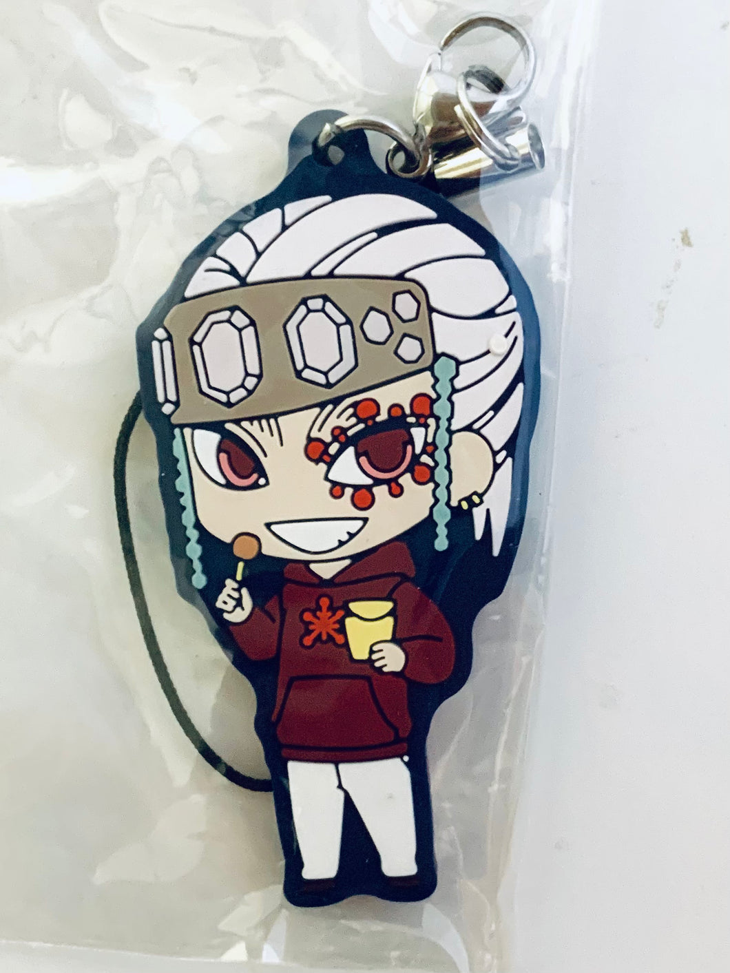 Gekijouban Kimetsu no Yaiba: Mugen Ressha-hen - Uzui Tengen - Lawson Campaign Rubber Strap (Lawson Fuyufuku)