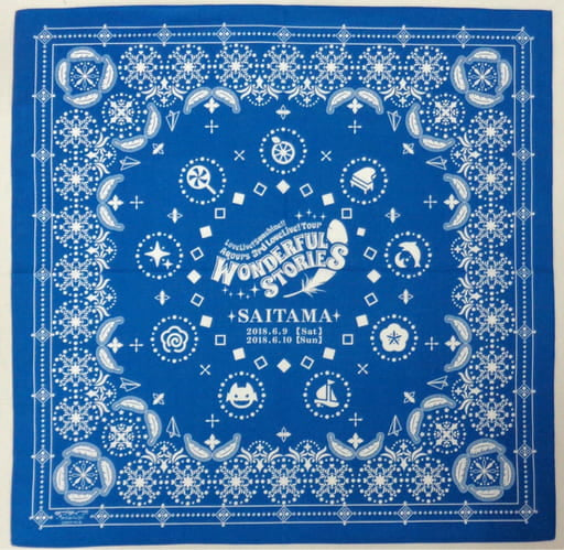 Love Live! Sunshine!! - SAITAMA Tour Bandana - Aqours 3rd LoveLive! Tour ~WONDERFUL STORIES~