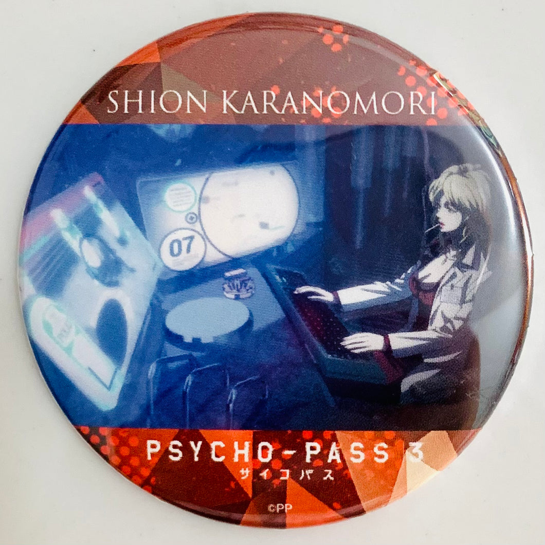 Psycho-Pass 3 - Karanomori Shion - Trading Can Badge - Shion’s Birthday ver.