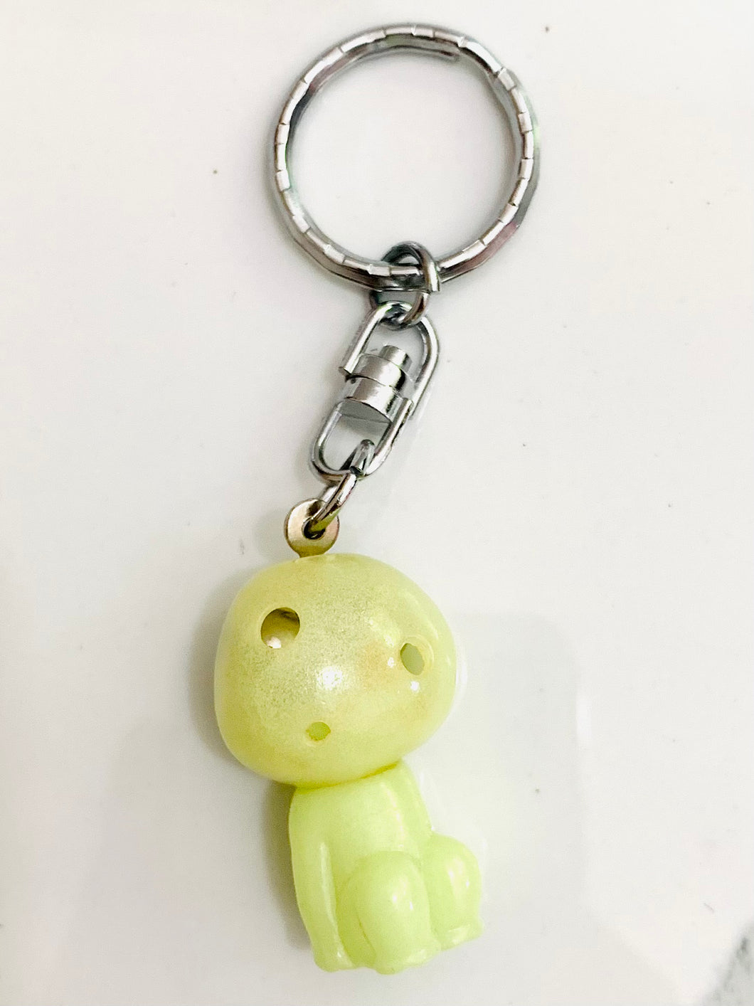 Princess Mononoke - Kodama - Figure Keychain with Jingle Bell