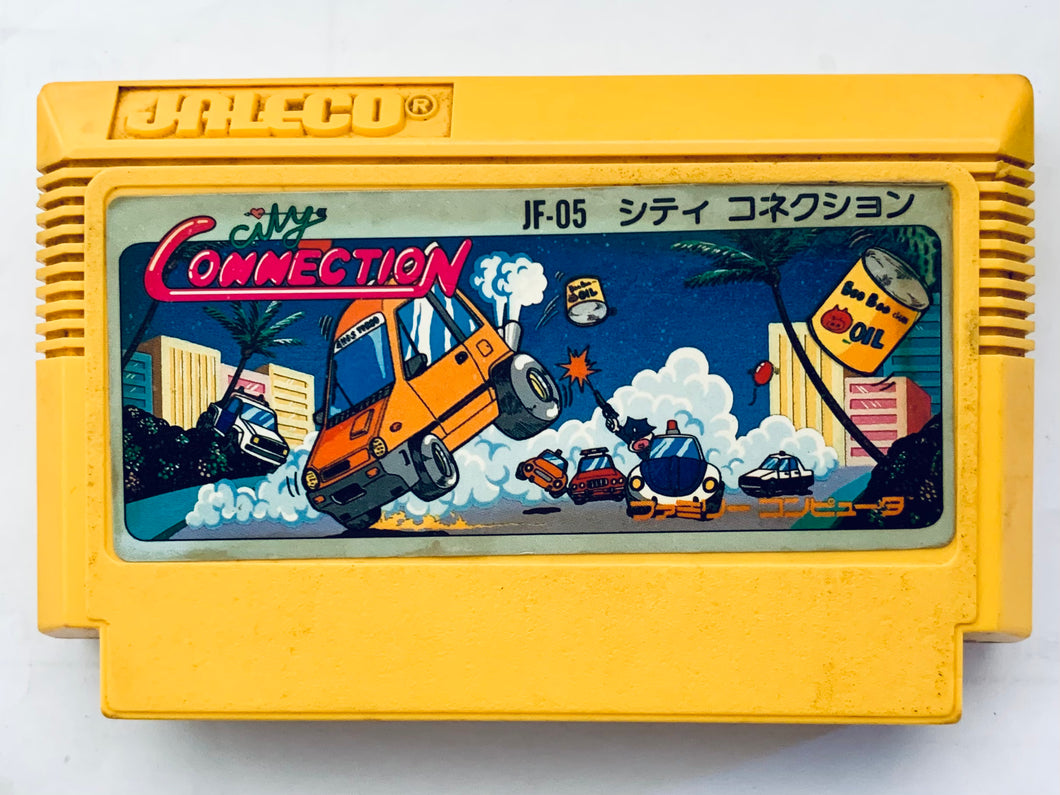 City Connection - Famicom - Family Computer FC - Nintendo - Japan Ver. - NTSC-JP - Cart (JF-05)