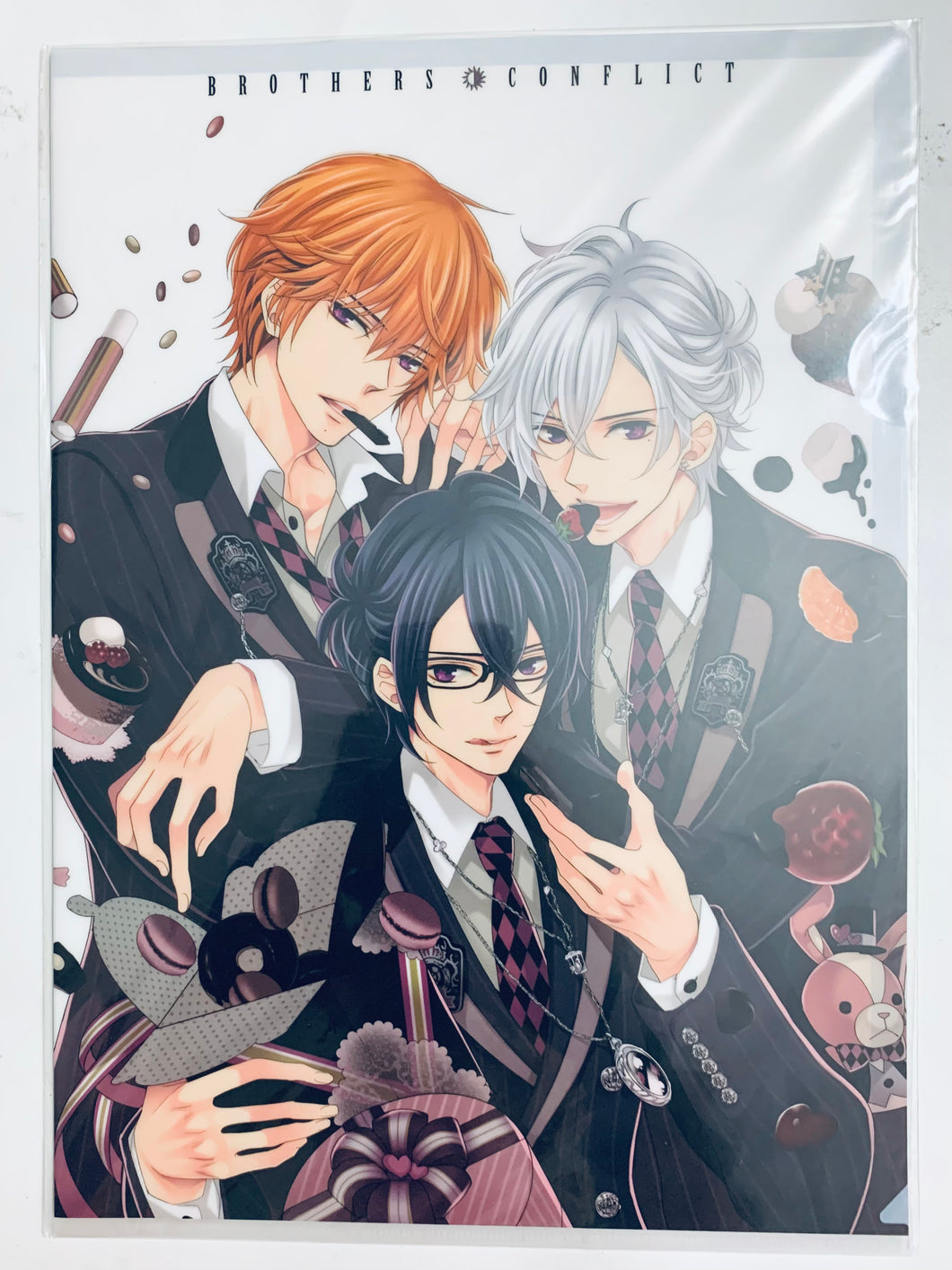 Brothers Conflict - Tsubaki, Azusa & Natdume - Clear File