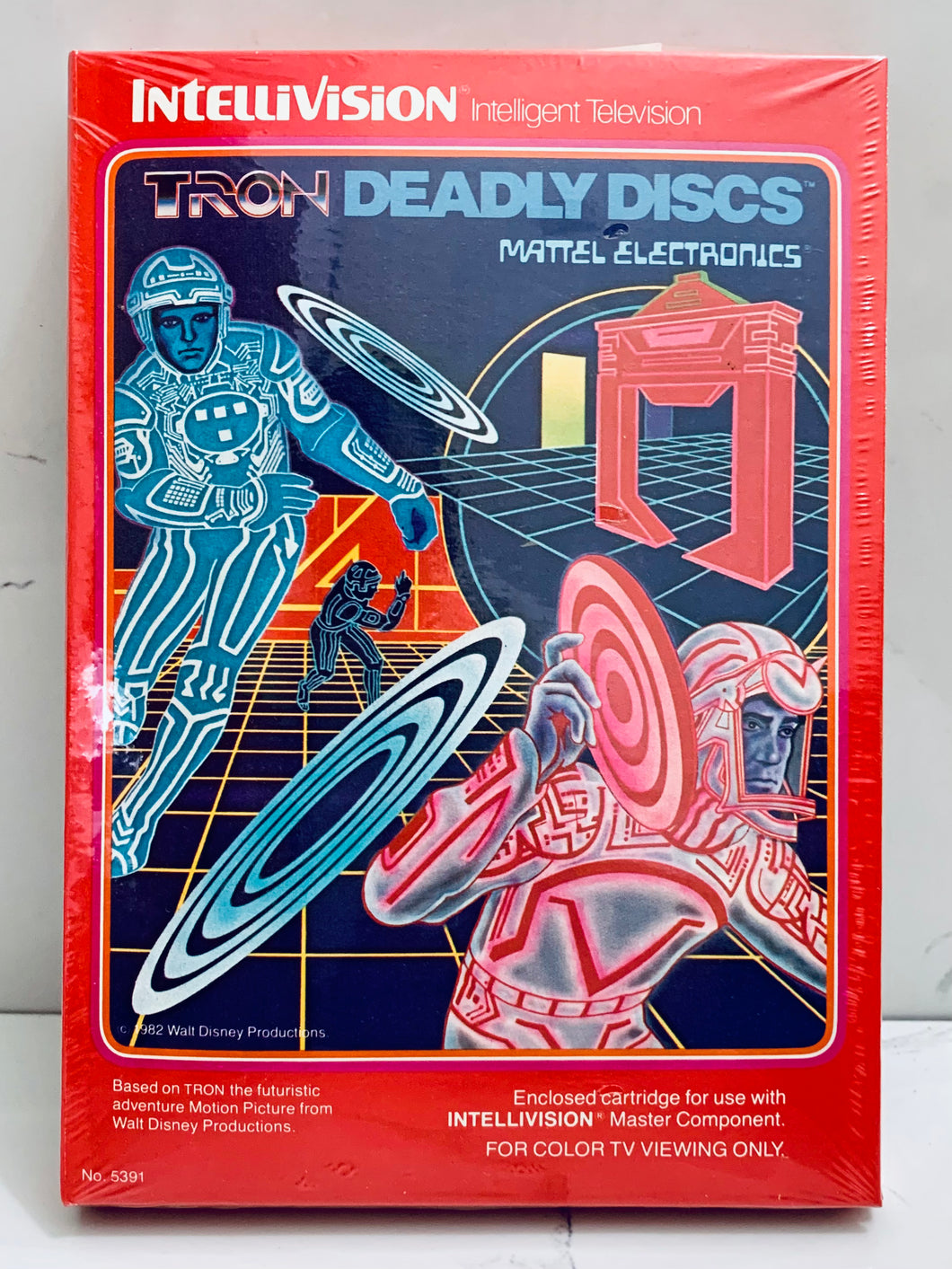 Tron Deadly Discs - Mattel Intellivision - NTSC