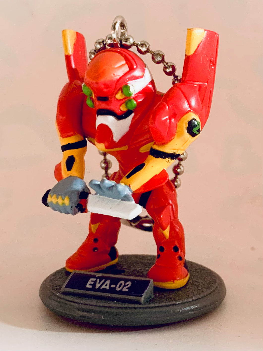 Neon Genesis Evangelion - EVA-02 - Keychain Figure 2