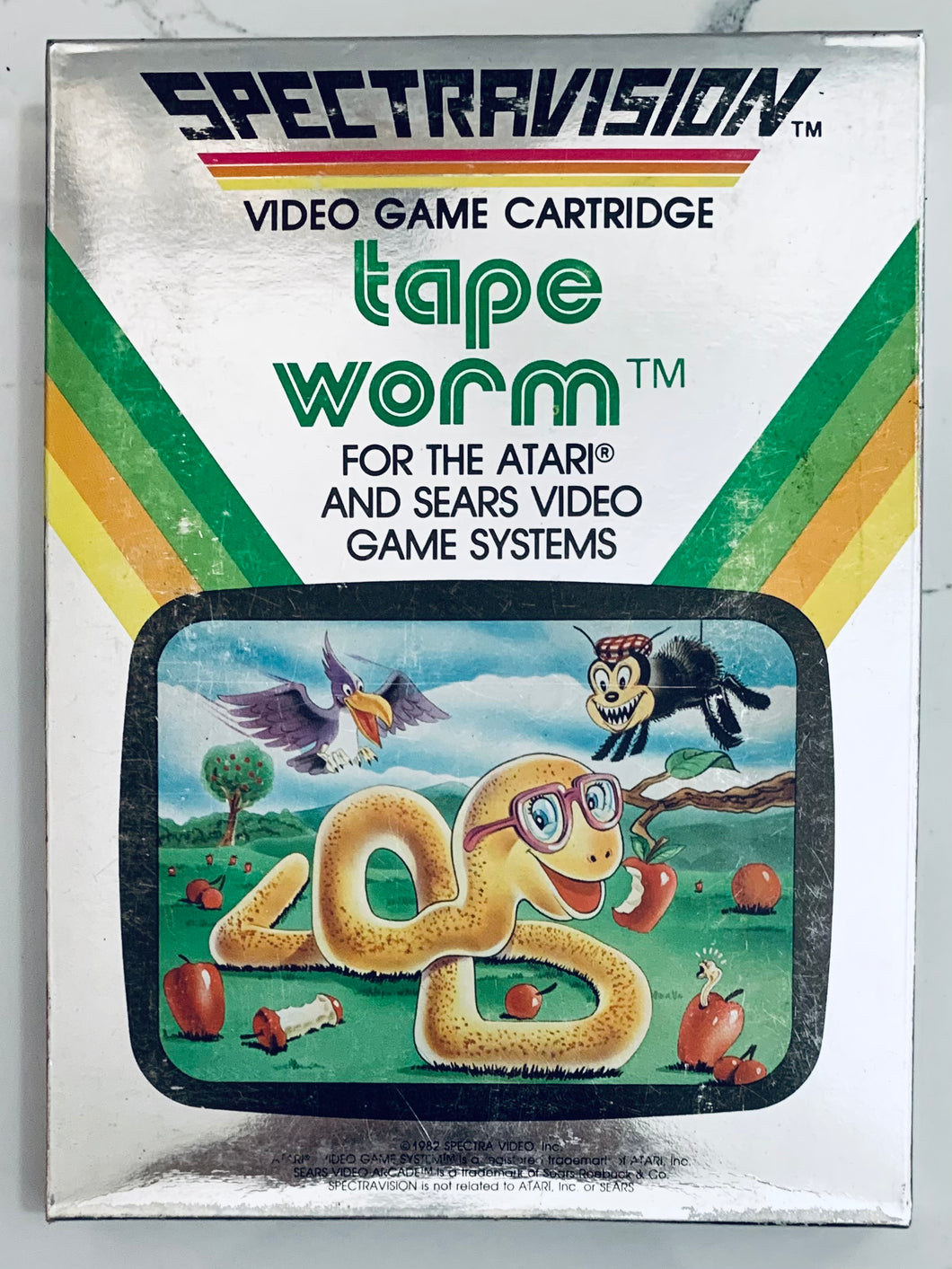 Tape Worm - Atari VCS 2600 - NTSC - CIB