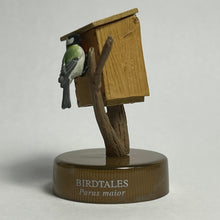Load image into Gallery viewer, Japanese Tit (Parus major) - Mini Figure - Bottle Cap - Cuchiwaii
