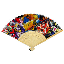 Load image into Gallery viewer, Jojo no Kimyou na Bouken - Kujo Jotaro - Iggy - Star Platinium - Hand Fan - Cuchiwaii
