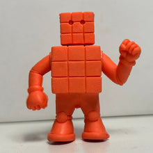 Cargar imagen en el visor de la galería, Kinnikuman - Cubeman - Eraser Mini Figure - Orange (39) - Cuchiwaii
