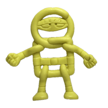 Cargar imagen en el visor de la galería, Kinnikuman - Mindpuzzleman - Eraser Mini Figure - Yellow ver. (81) - Cuchiwaii

