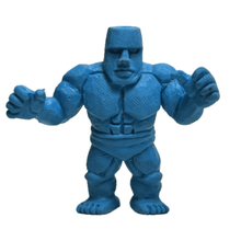 Cargar imagen en el visor de la galería, Kinnikuman - Moaiman - Eraser Mini Figure - Blue ver. (90) - Cuchiwaii
