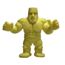 Cargar imagen en el visor de la galería, Kinnikuman - Moaiman - Eraser Mini Figure - Yellow ver. (90) - Cuchiwaii
