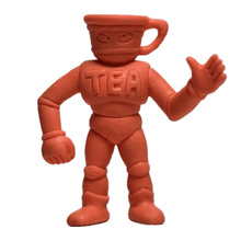 Cargar imagen en el visor de la galería, Kinnikuman - Teapackman - Eraser Mini Figure - Orange ver. (35) - Cuchiwaii
