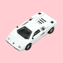 Load image into Gallery viewer, Lamborghini Countach LP400 (1974) - Miniature Car - White ver. - Cuchiwaii
