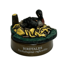 Load image into Gallery viewer, Little Grebe (Tachybaptus ruficollis) - Mini Figure - Bottle Cap - Cuchiwaii
