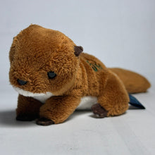 Cargar imagen en el visor de la galería, Misaki Park Souvenir: Otter Birthday Keychain Plush Toy - Cuchiwaii
