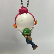 Load image into Gallery viewer, New Super Mario Bros. Wii U - Luigi &amp; Baby Yoshi Balloon - Mascot Keychain - Cuchiwaii
