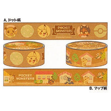 Cargar imagen en el visor de la galería, Pokémon - Masking Tape - B. Map Pattern ver. - Cuchiwaii
