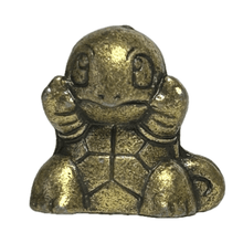 Cargar imagen en el visor de la galería, Pokémon - Squirtle - Metal Figure - Gold ver. - Cuchiwaii
