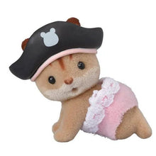 Load image into Gallery viewer, Sylvanian Families Dress-up Series: Walnut Squirrel Baby - Cuchiwaii
