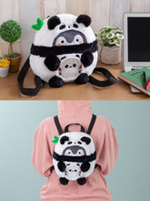 Load image into Gallery viewer, Koupen-chan Panda-san plush toy backpack
