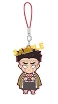 Load image into Gallery viewer, Kimetsu no Yaiba - Himejima Gyoumei - Metsu! Capsule Rubber Mascot 3 - Rubber Strap (Bandai)
