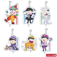 Load image into Gallery viewer, Osomatsu-san x Shibuya Marui - Ichimatsu Matsuno - Acrylic Keychain Mascot
