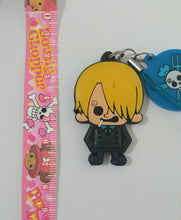 Load image into Gallery viewer, Rubber Strap One Piece Sanji Keychain
