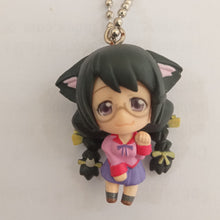 Cargar imagen en el visor de la galería, Bakemonogatari Digital EYE Cat Story Black Swing Keychain Mascot Figure Bandai
