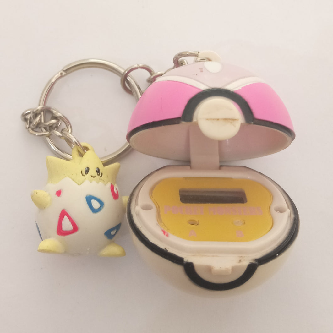 Pokémon Figure Keychain Poke Ball Key Holder Strap Watch Nintendo