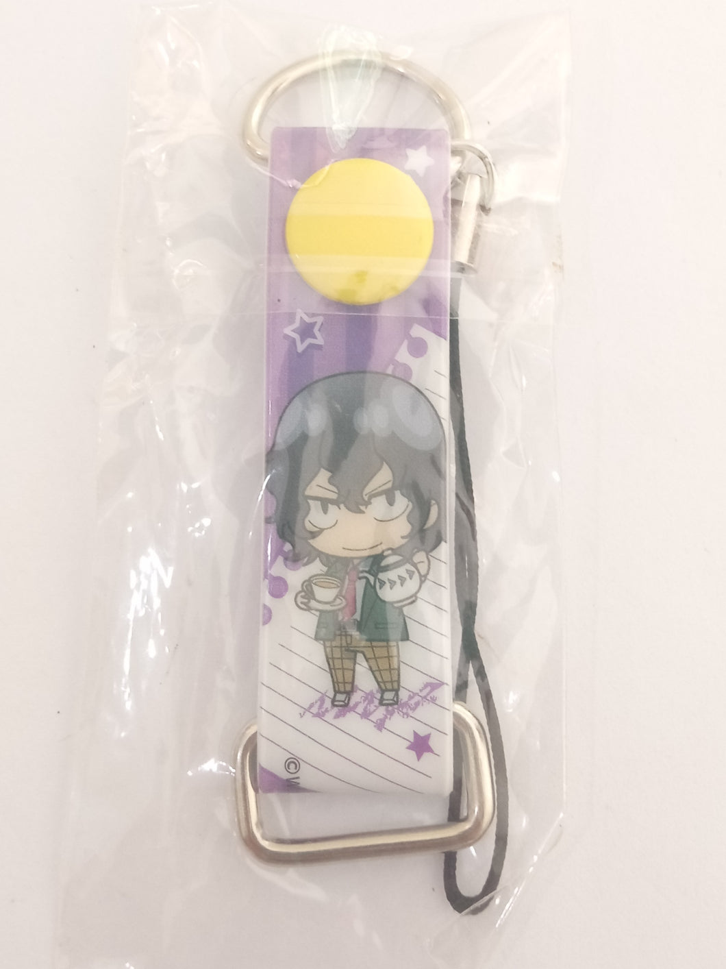 Yowamushi Pedal Grande Road Keychain Mobile Cleaner Strap Asahi