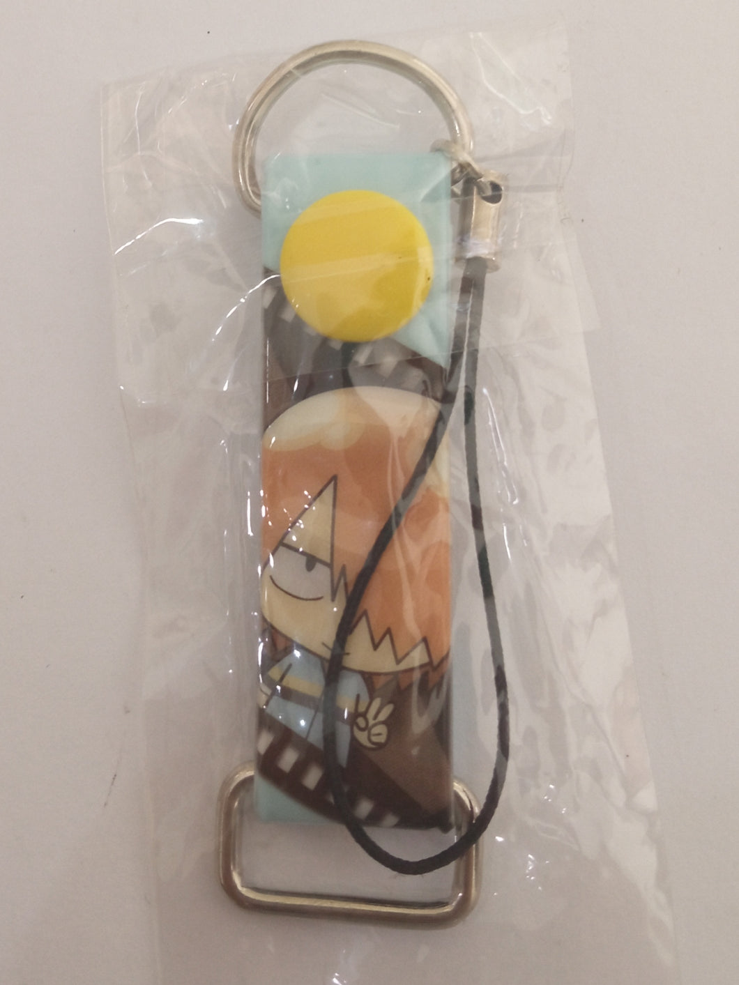 Yowamushi Pedal Grande Road Keychain Mobile Cleaner Strap Asahi