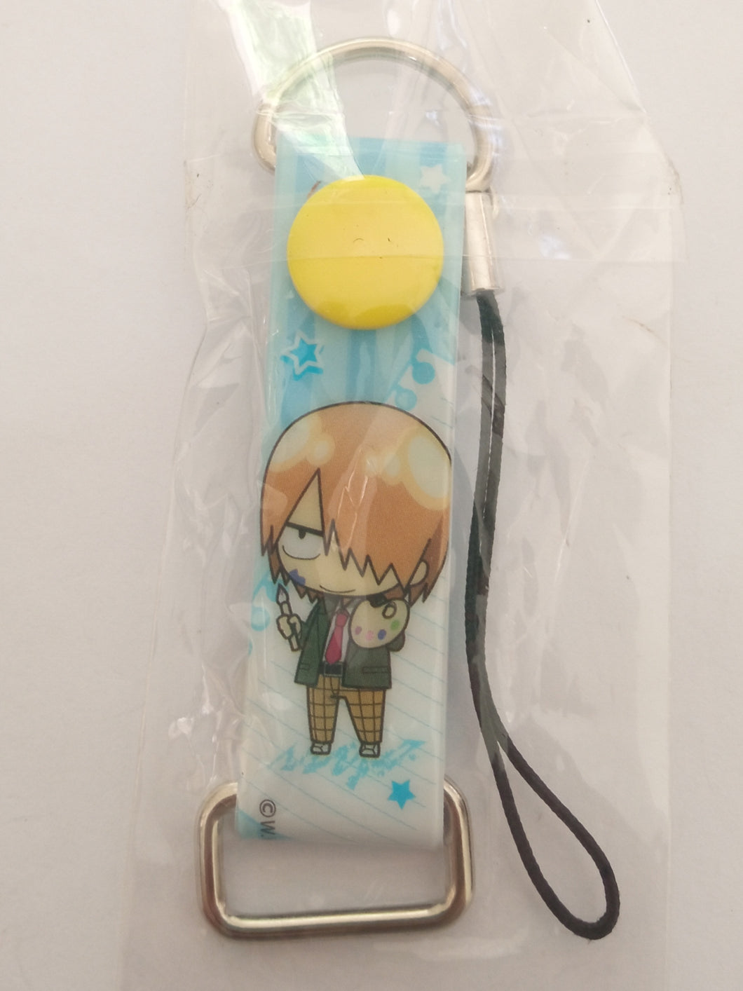 Yowamushi Pedal Grande Road Keychain Mobile Cleaner Strap Asahi