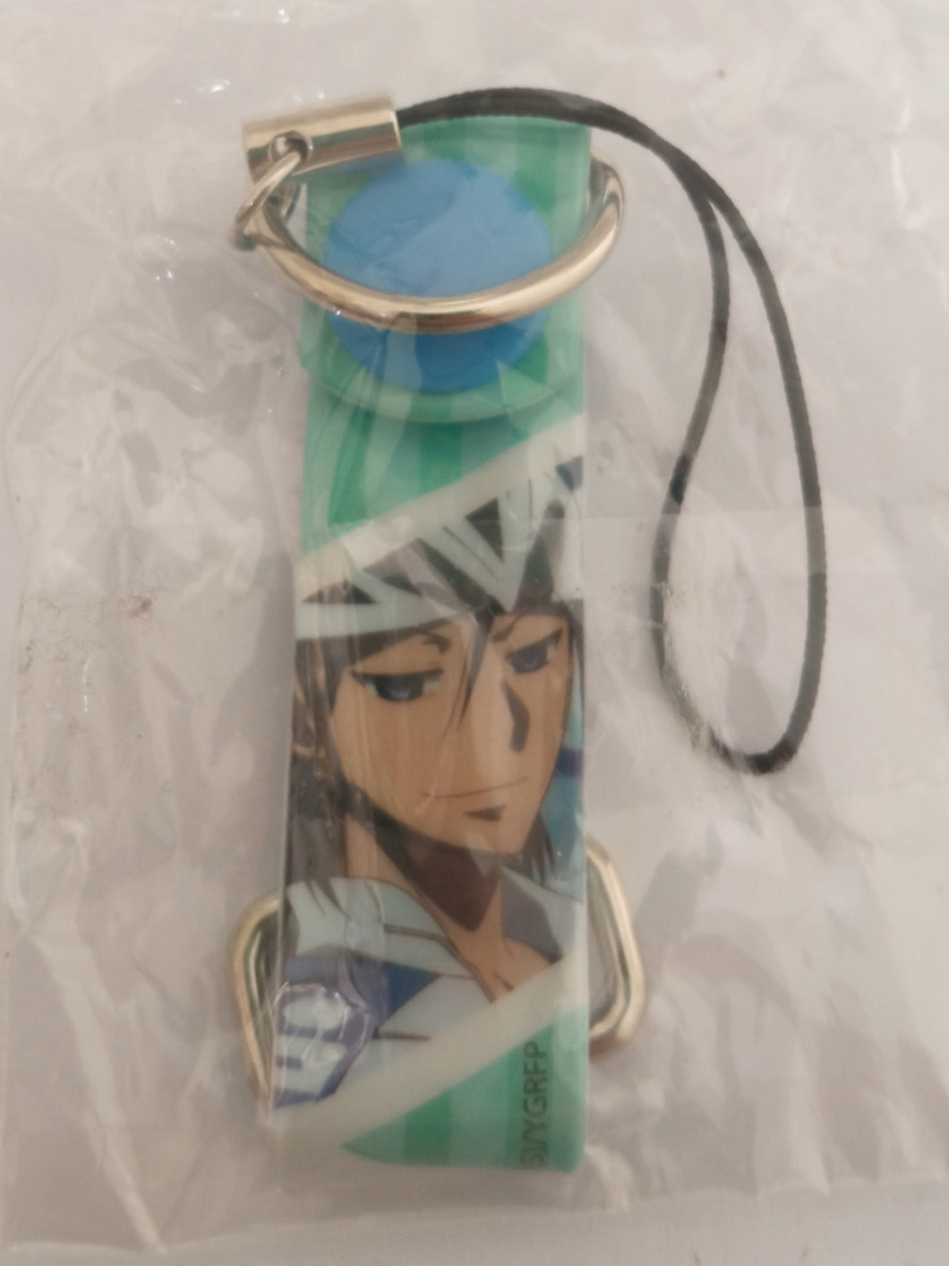 Yowamushi Pedal Grande Road Keychain Mobile Cleaner Strap Asahi