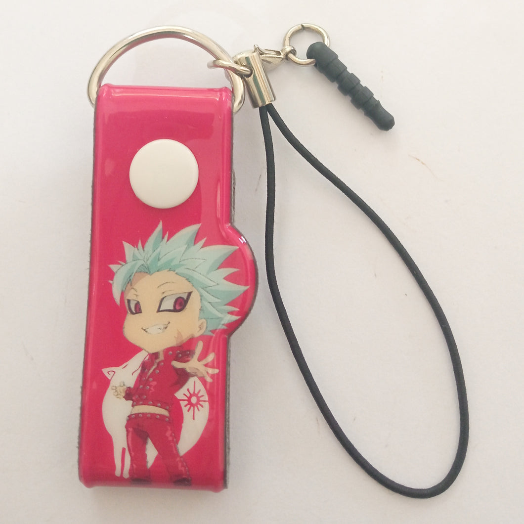 The Seven Deadly Sins Keychain Mobile Cleaner Strap Asahi