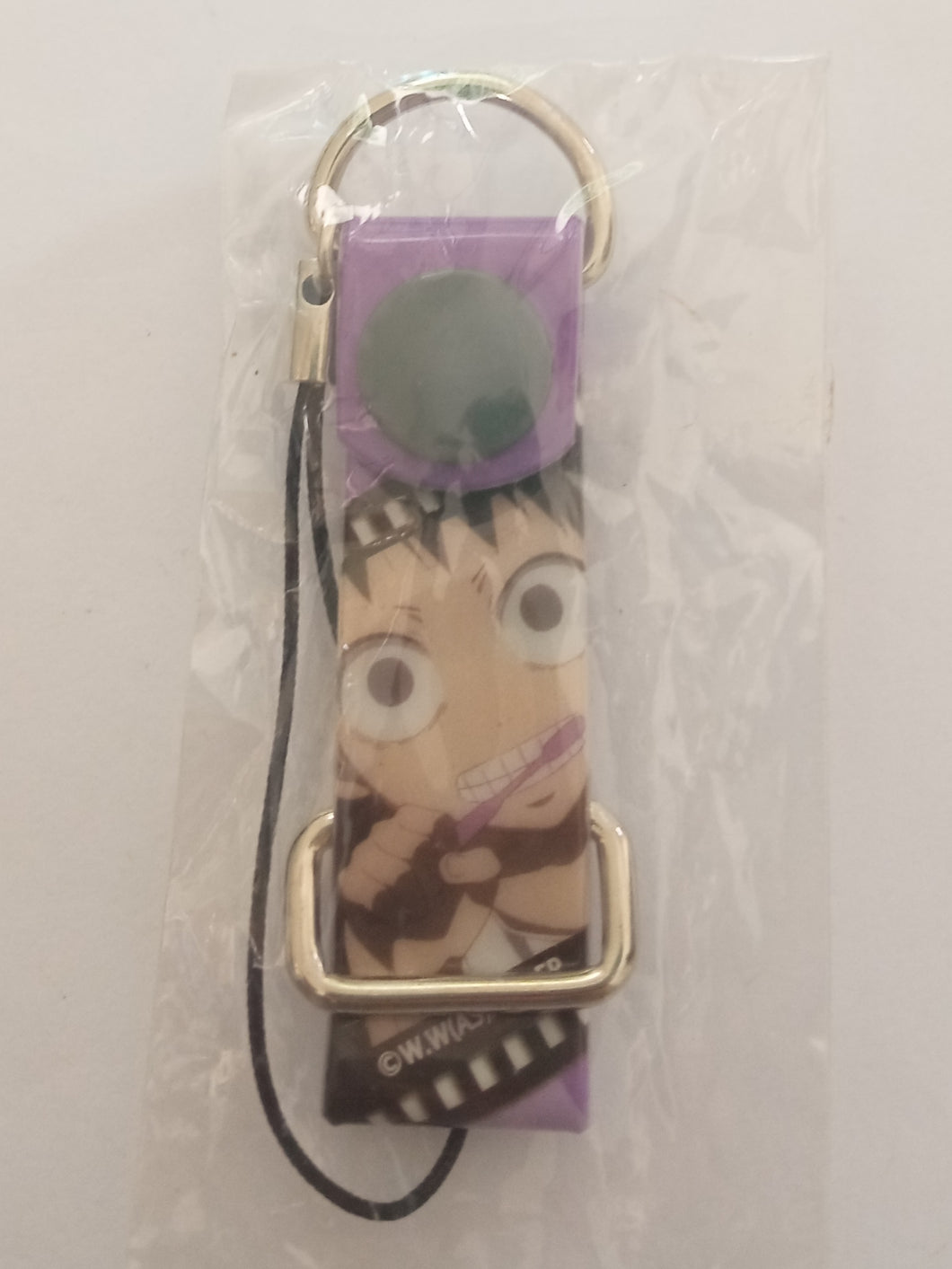 Yowamushi Pedal Grande Road Keychain Mobile Cleaner Strap Bandai