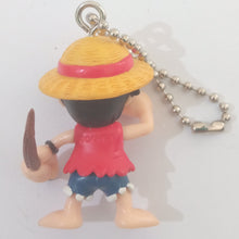 Load image into Gallery viewer, One Piece MONKEY D. LUFFY Figure Keychain Mascot Key Holder Strap Bandai
