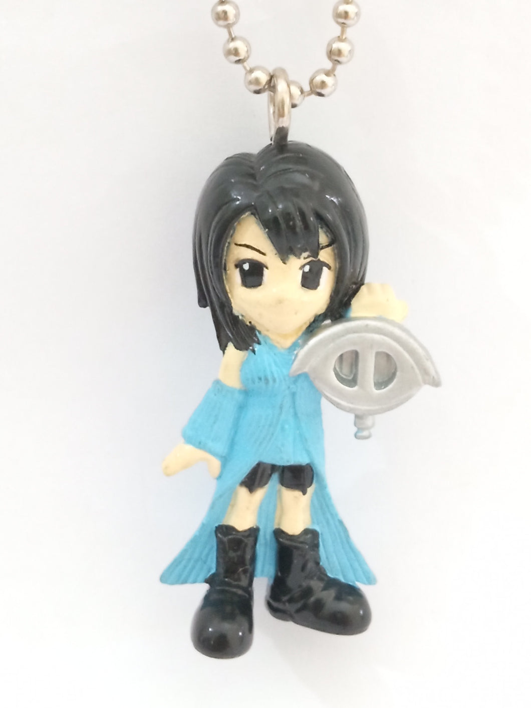 Final Fantasy X Vintage Figure Keychain Mascot Key Holder Strap Rare