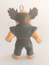 Load image into Gallery viewer, Tekken HEIHACHI MISHIMA Figure Keychain Mascot Key Holder Strap Vintage Namco
