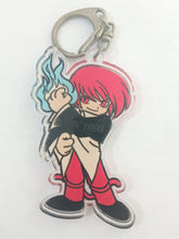 Cargar imagen en el visor de la galería, King of Fighters IORI YAGAMI Vintage Acrylic Keychain Mascot Key Holder Strap Rare 1996 SNK
