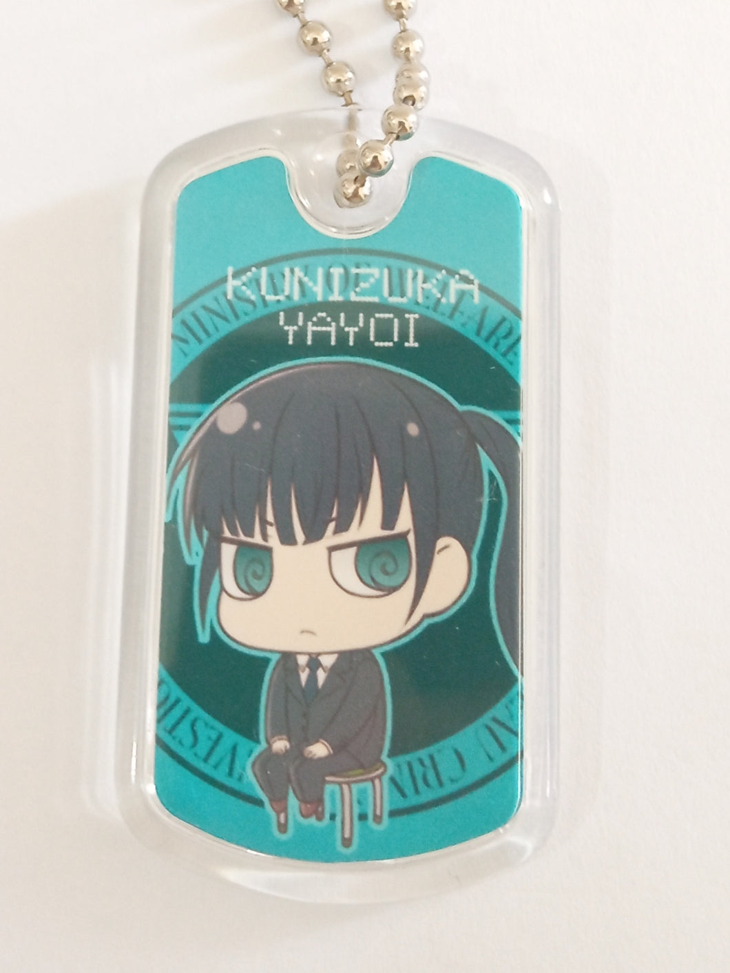 Psycho-Pass KUNIZUKA YAYOI Acrylic Keychain Mascot Key Holder Strap