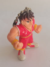 Load image into Gallery viewer, Street Fighter GUY Vintage Figure Keychain Mascot Key Holder Strap
