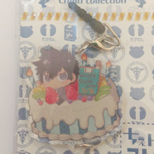 Load image into Gallery viewer, Psycho-Pass SHINYA KOGAMI Acrylic Keychain Phone Jack Mascot Key Holder Strap
